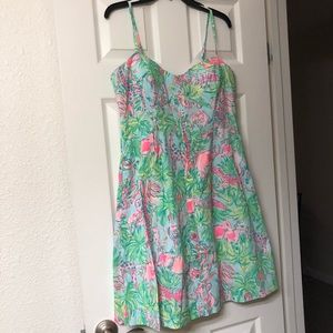 MWT Lilly Pulitzer Easton Dress in On Parade